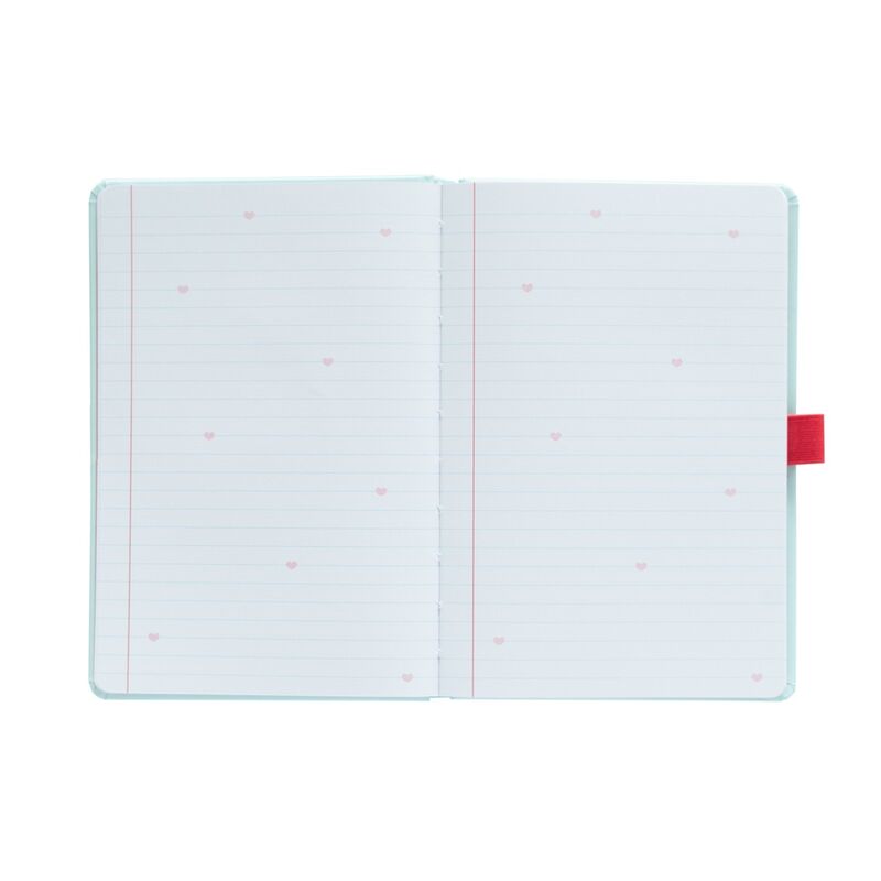 Cuaderno A5 Pusheen Purrfect Love azul con bolígrafo rosa - 3