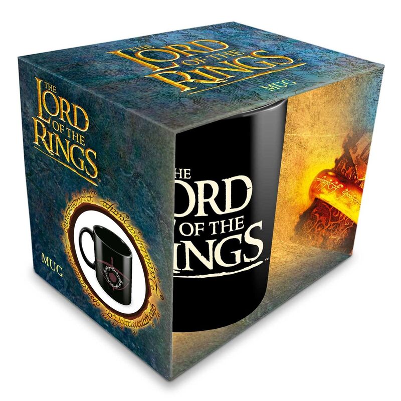 Taza negra ERIK de El Señor de los Anillos de 300 ml - 3