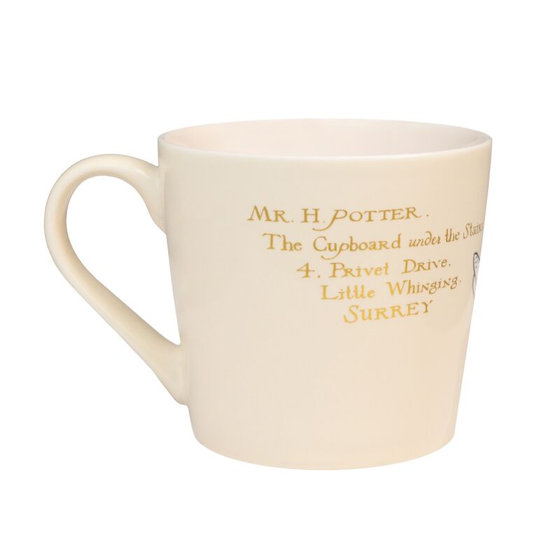 Taza crema de Hedwig de Harry Potter con una carta - 3