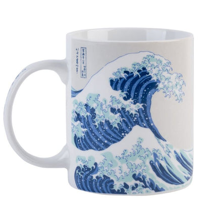 Taza de cerámica ERIK con La gran ola de Kanagawa de Hokusai - 3
