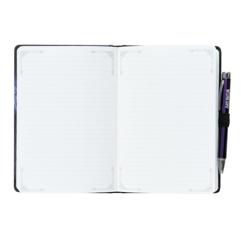 Cuaderno A5 de Wednesday Addams con bolígrafo proyector - 4