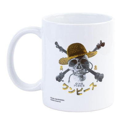 Taza blanca de cerámica de Roronoa Zoro de One Piece - 4