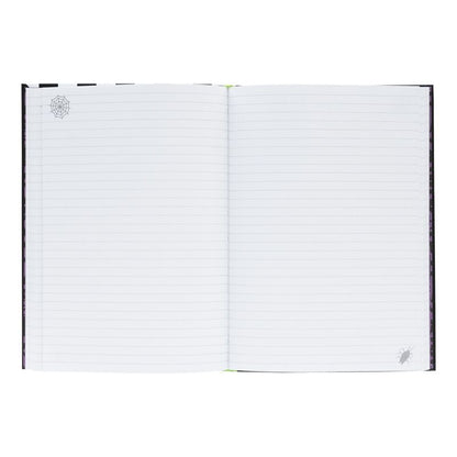 Cuaderno A5 Beetlejuice ERIK de tapa dura con diseño blanco y negro - 4