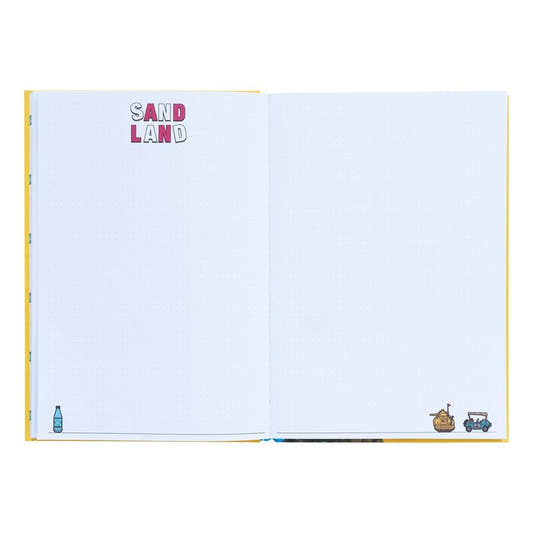 Cuaderno A5 ERIK de Sand Land con portada amarilla ilustrada - 4