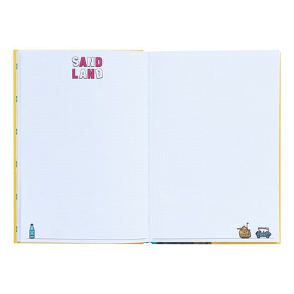 Cuaderno A5 ERIK de Sand Land con portada amarilla ilustrada - 4