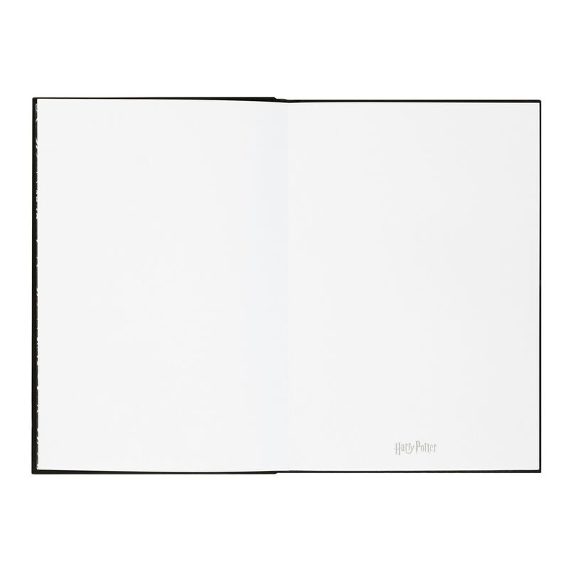 Cuaderno A5 Lumos de Harry Potter con cubierta negra iluminada - 4
