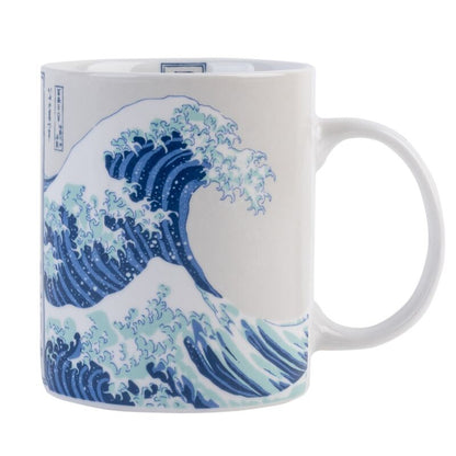 Taza de cerámica ERIK con La gran ola de Kanagawa de Hokusai - 4