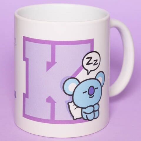 Taza blanca de cerámica Koya BT21 de 330 ml - 4