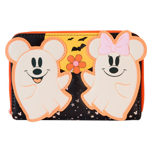 Cartera Disney Loungefly de Mickey y Minnie fantasma