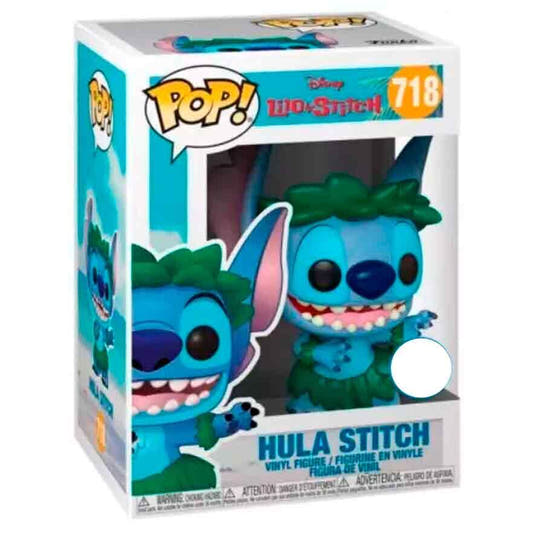 Figura Funko POP de Stitch con atuendo hula y falda verde - 2