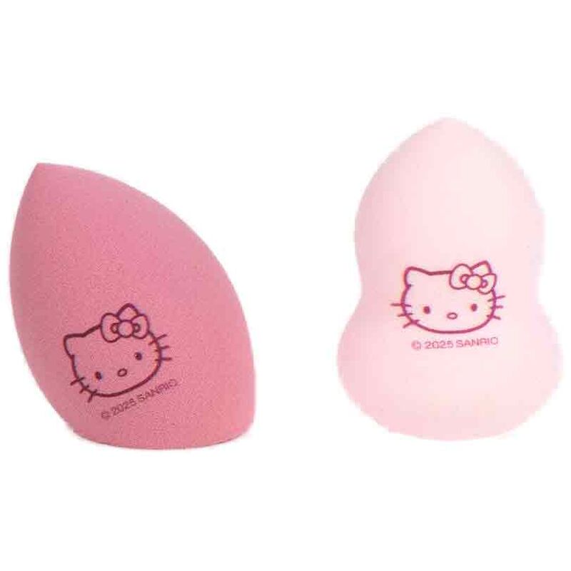 Esponja de maquillaje rosa Hello Kitty de CERDÁ en su caja - 2