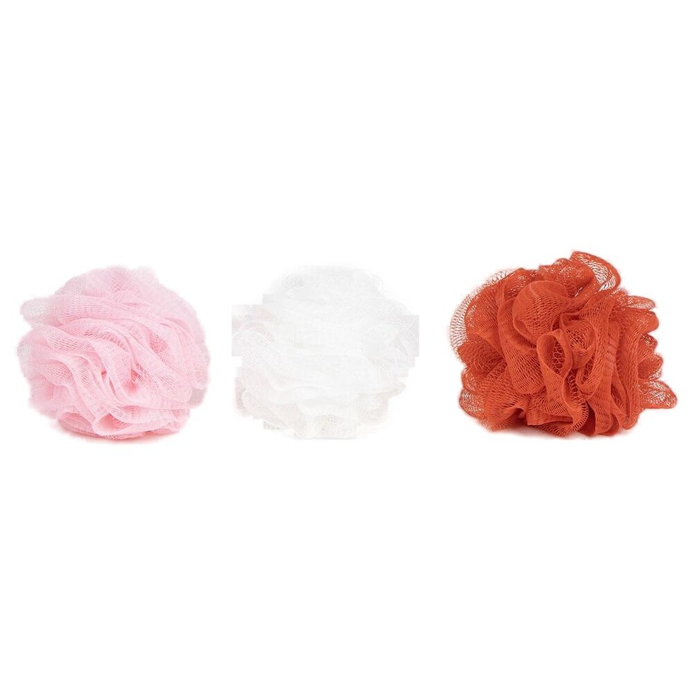 Esponjas de ducha Hello Kitty surtidas en blanco, rosa y naranja - 2