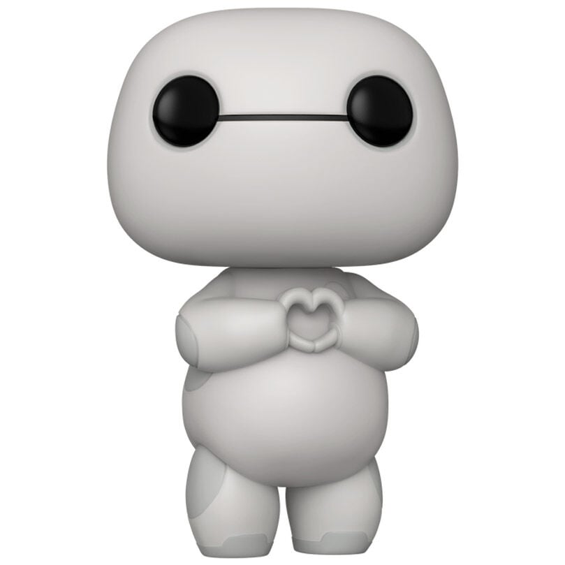 Figura Funko POP! de Baymax con las manos formando un corazón en su caja - 2