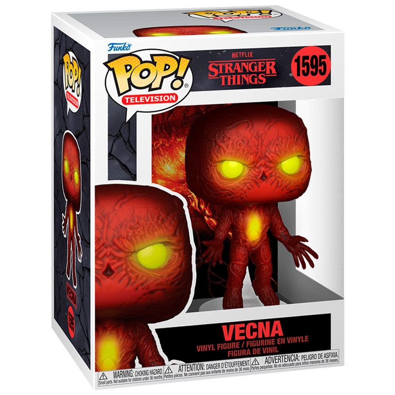 Figura Funko POP! de Vecna de Stranger Things en caja