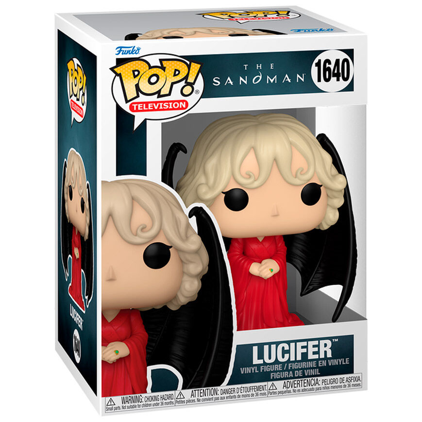 Figura Funko POP! de Lucifer de The Sandman con alas negras