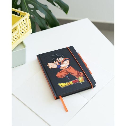 Cuaderno A5 Dragon Ball Super con Goku y bolígrafo proyector - 5