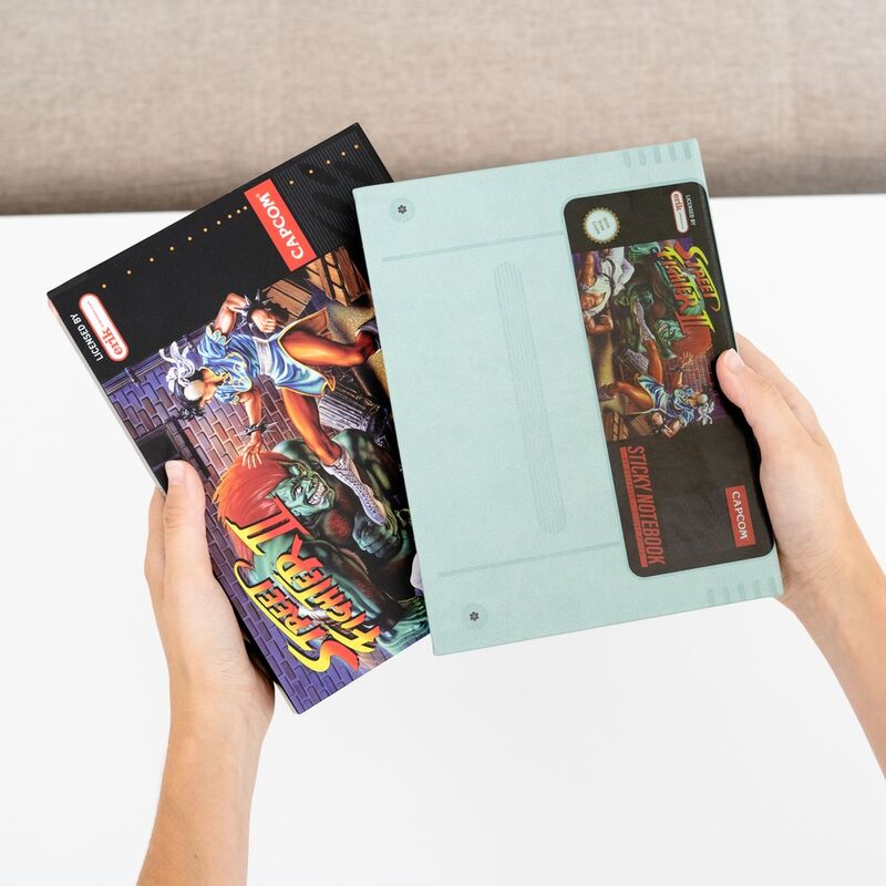 Cuaderno A5 de notas adhesivas Street Fighter II ERIK - 5