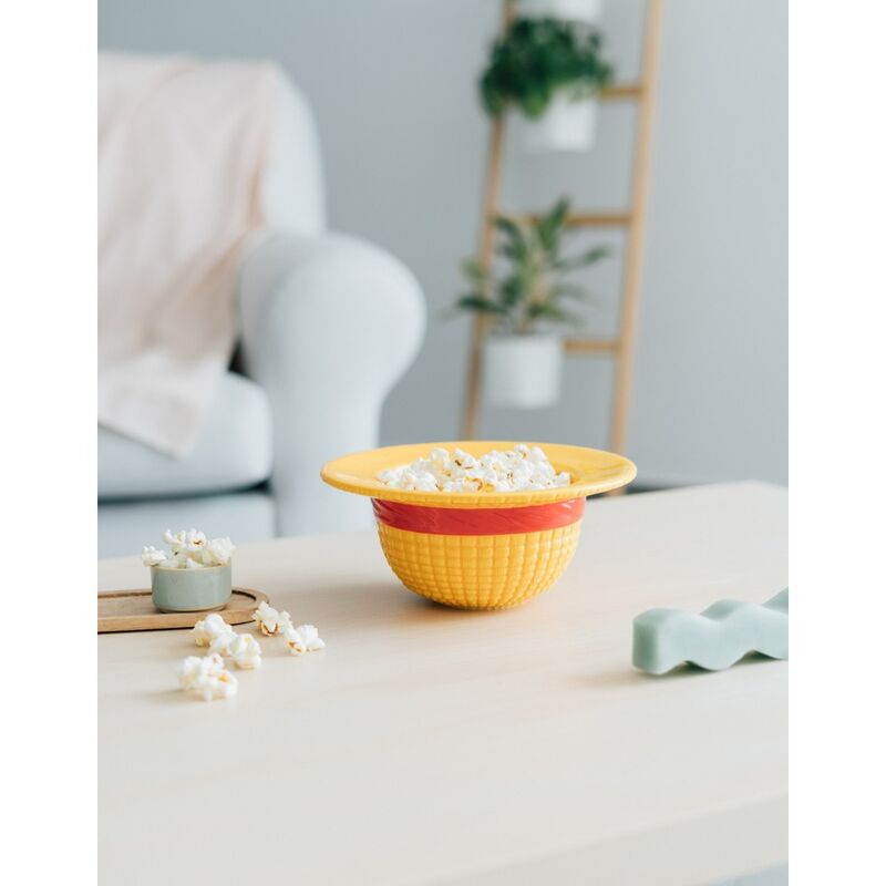 Bowl 3D amarillo del Sombrero de Paja de Luffy - 5