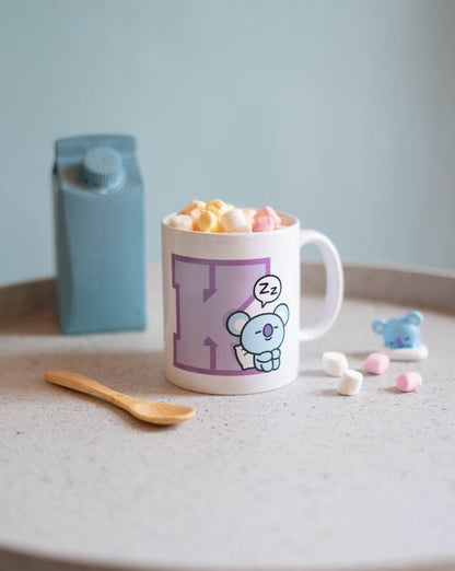 Taza blanca de cerámica Koya BT21 de 330 ml - 5