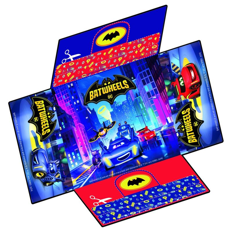 Circuito Carrera Batwheels DC Comics con dos coches y mandos - 3