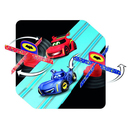 Circuito Carrera Batwheels DC Comics con dos coches y mandos - 5