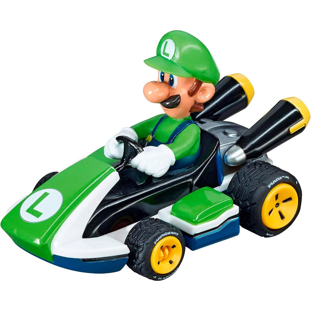 Coche de Luigi de Mario Kart 8 a escala 1:43