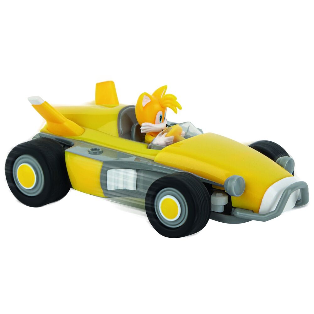 Coche teledirigido Carrera RC Tails amarillo con mando - 5
