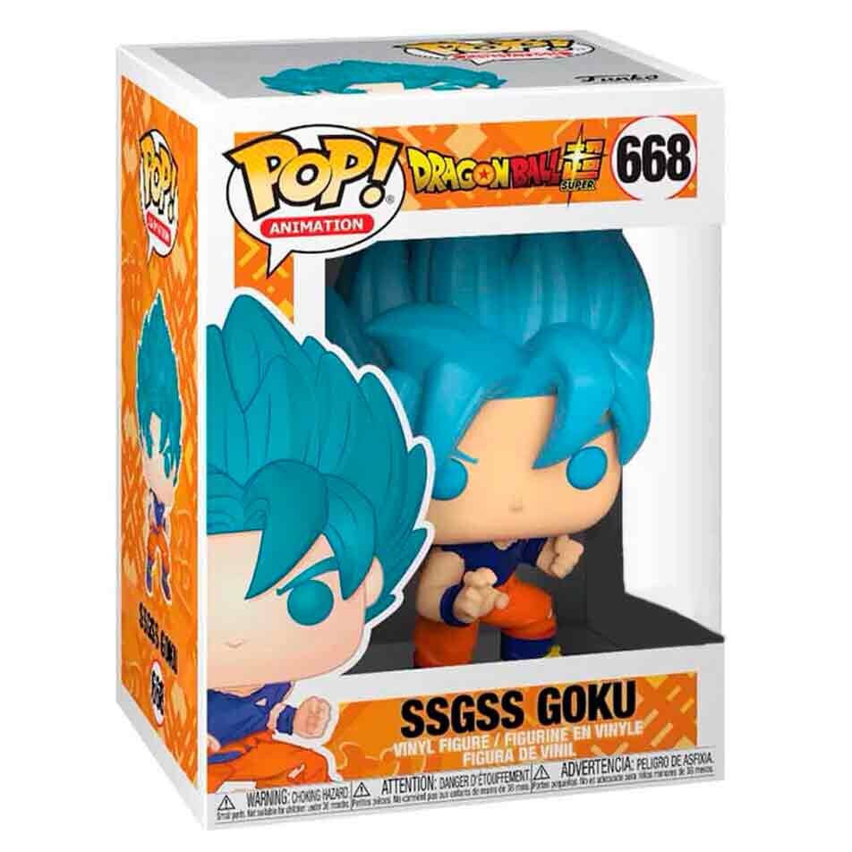 Figura Funko POP! SSGSS Goku de Dragon Ball Super en caja