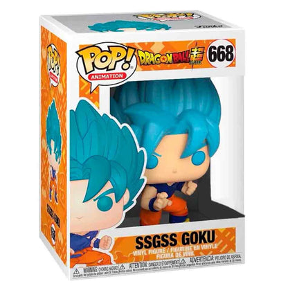 Figura Funko POP! SSGSS Goku de Dragon Ball Super en caja