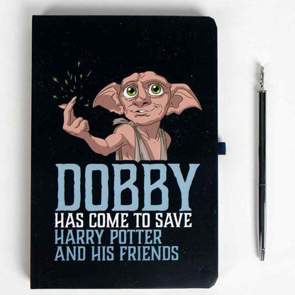 Set de papelería Dobby de Harry Potter con cuaderno, bolígrafo y calcetines - 4