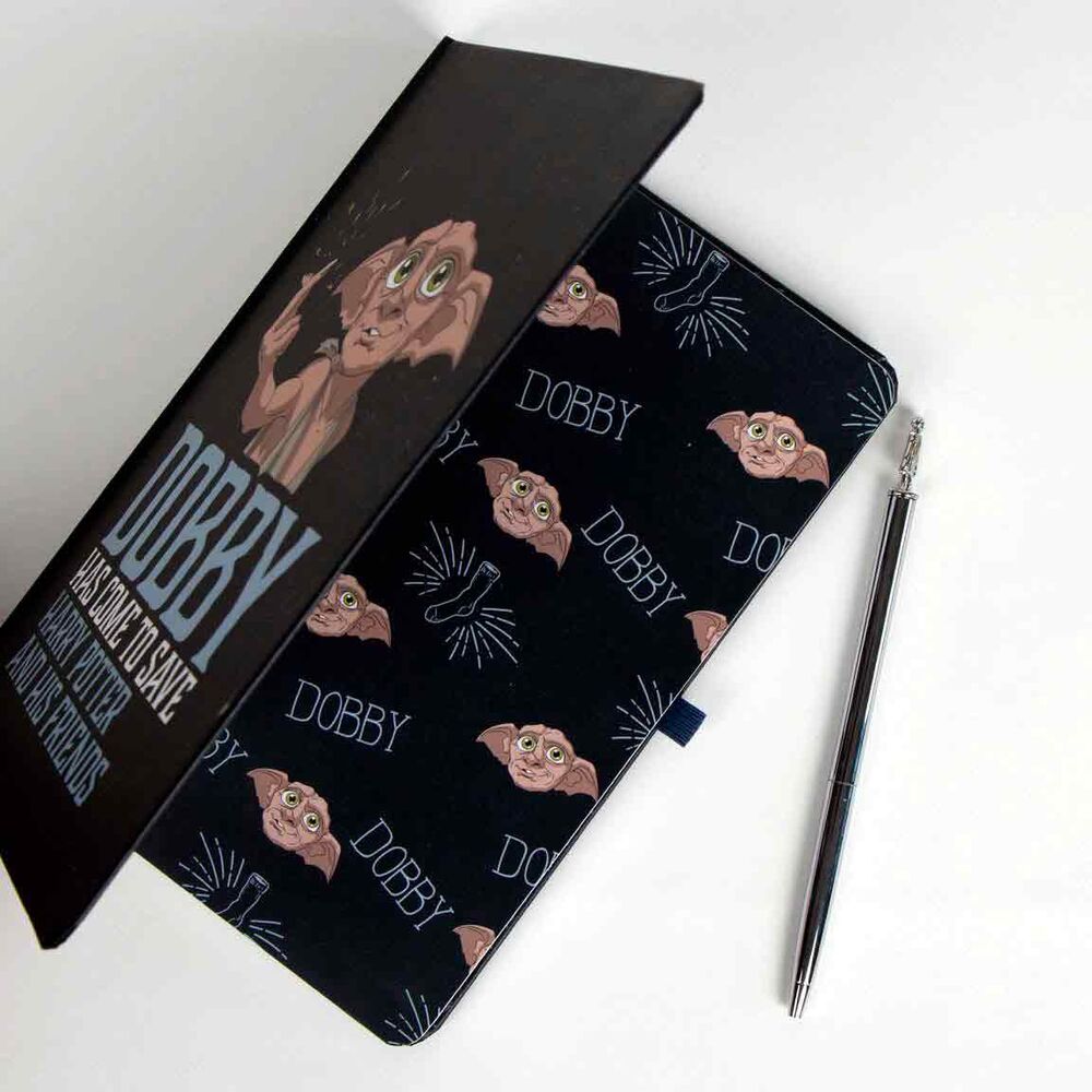 Set de papelería Dobby de Harry Potter con cuaderno, bolígrafo y calcetines - 6