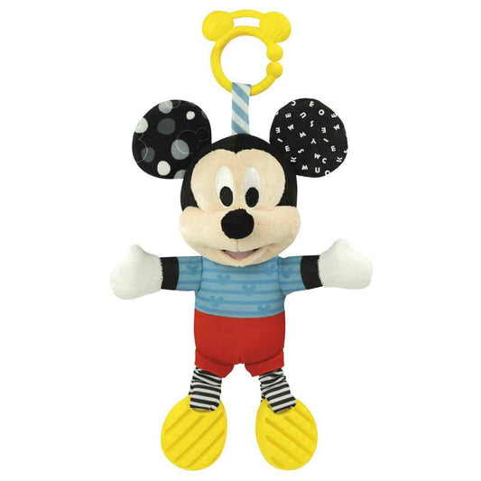 Peluche de actividades Baby Mickey con texturas y anilla