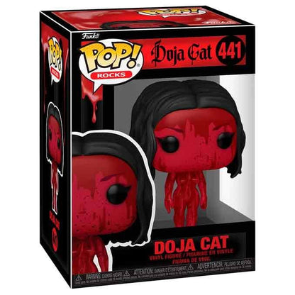 Figura Funko POP! Rocks de Doja Cat Scarlet en caja