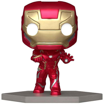 Figura Funko POP! de Iron Man de Civil War en caja - 2