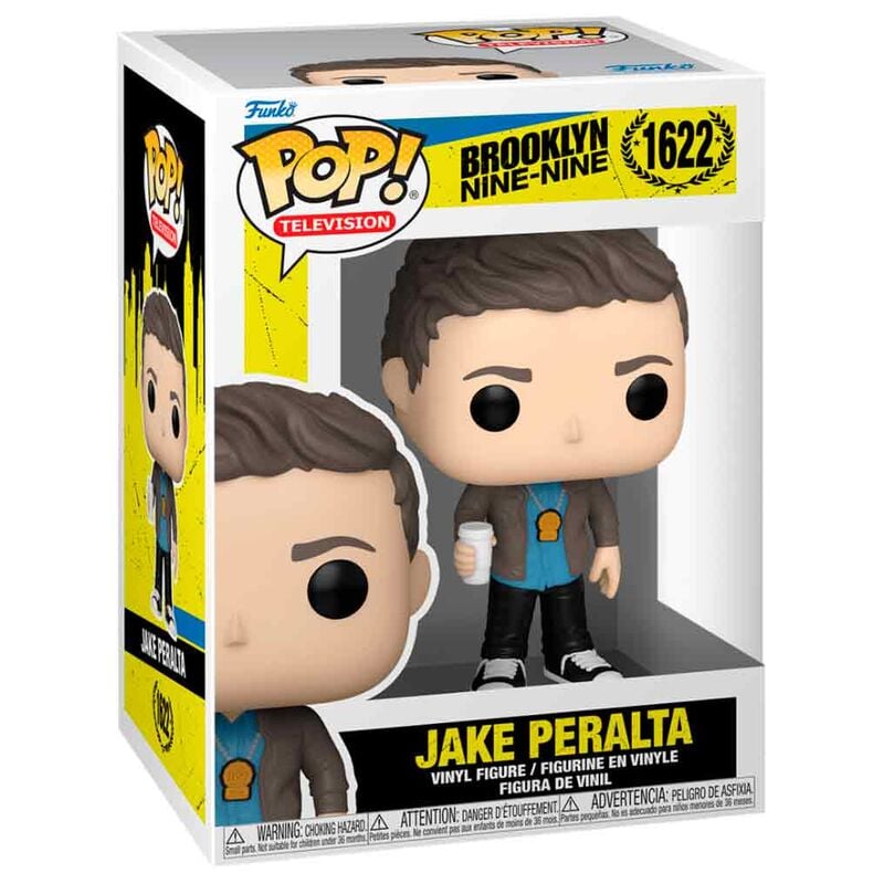 Figura Funko POP! de Jake Peralta con café de Brooklyn Nine-Nine