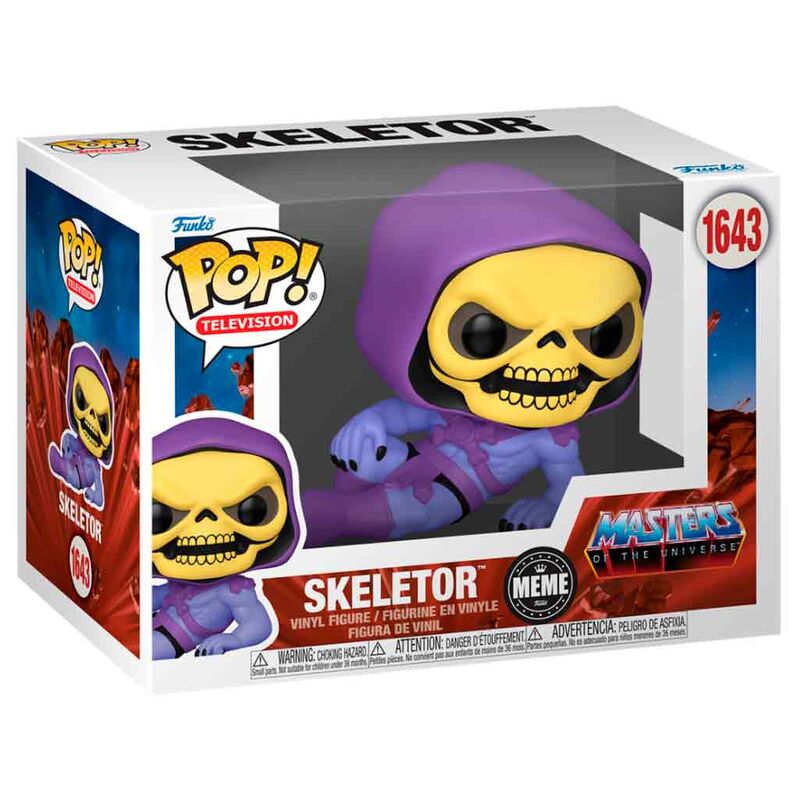 Figura Funko POP! Meme de Skeletor de Masters of the Universe