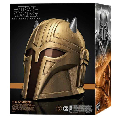 Casco dorado de The Armorer de Star Wars The Mandalorian - 2