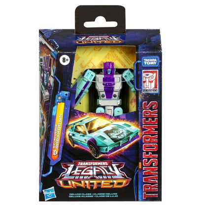 Figura Transformers Legacy United G2 Universe Breakdown en su caja