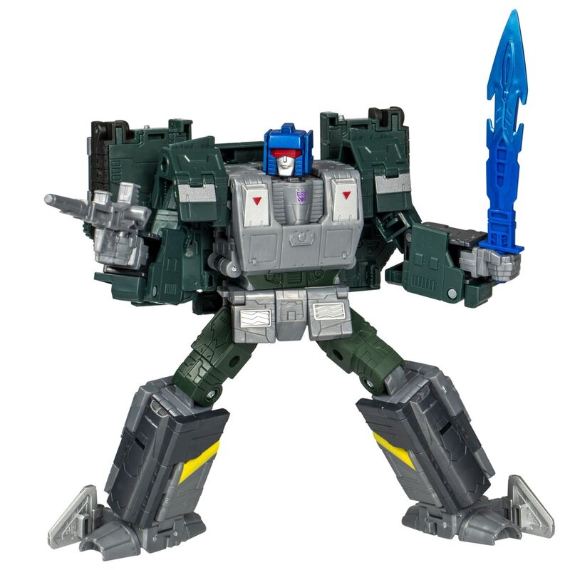 Figura Transformers Legacy United Overcharge en su caja - 2