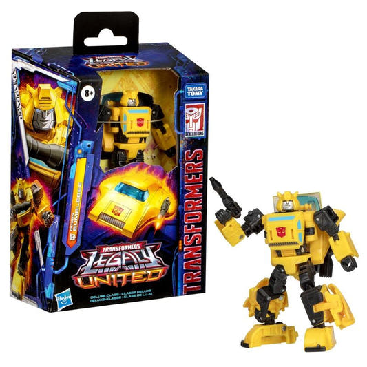 Figura Bumblebee Transformers Legacy United amarilla y negra - 4