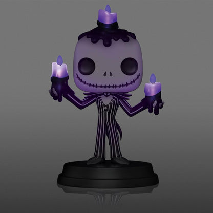 Figura FUNKO POP! de Jack Skellington con velas moradas y negras - 3