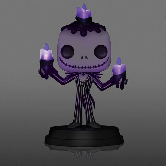Figura FUNKO POP! de Jack Skellington con velas moradas y negras - 3