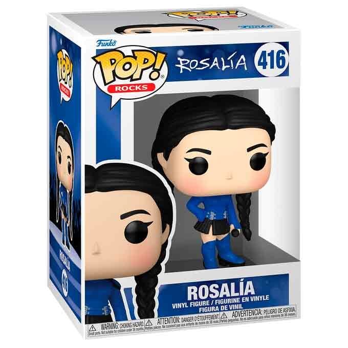 Figura Funko POP! de Rosalía Motomami Tour con conjunto azul