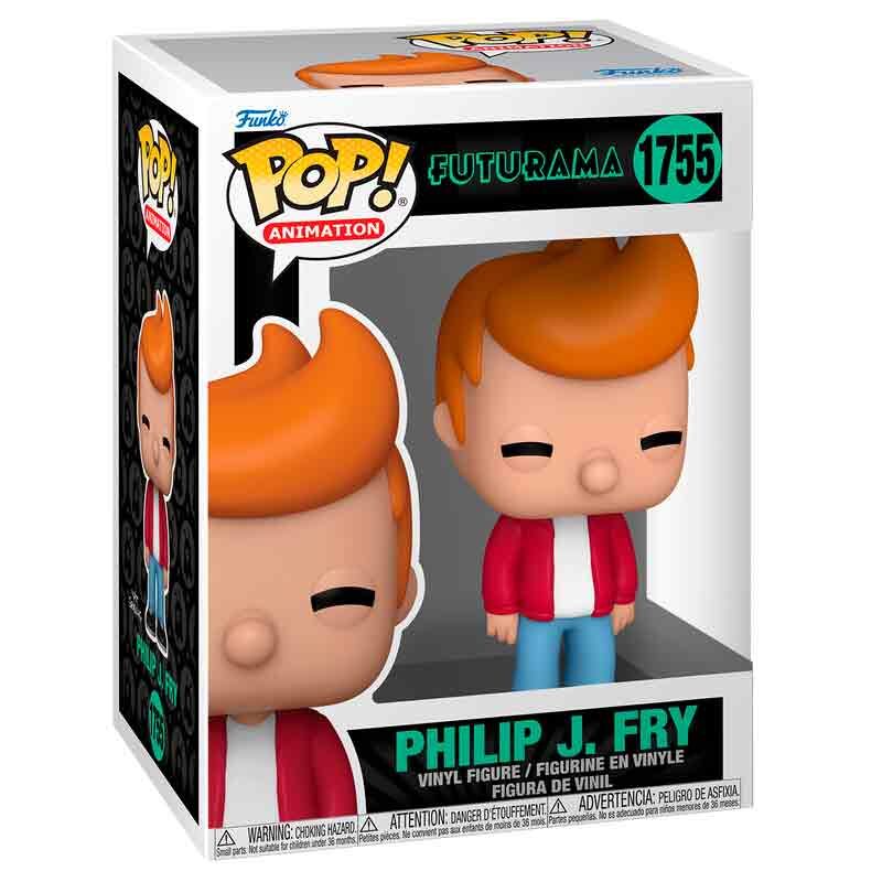 Figura Funko POP! de Philip J. Fry de Futurama en caja