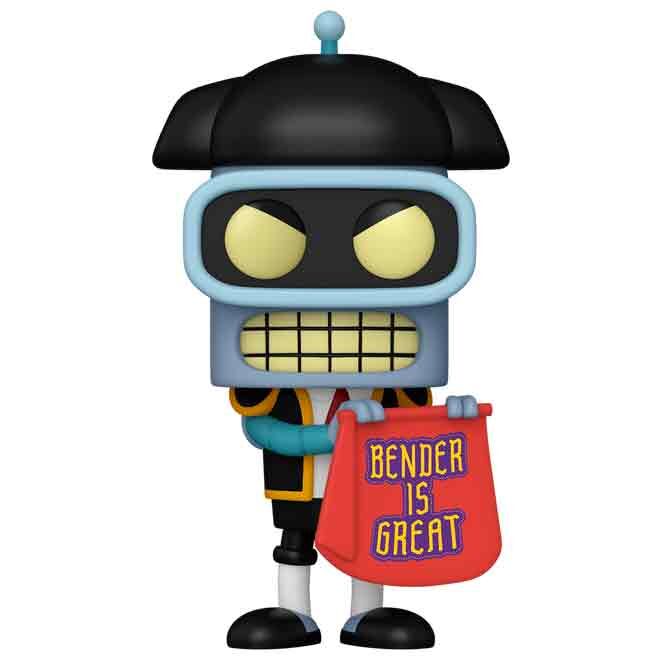 Figura Funko POP! de Bender de Futurama vestido de matador