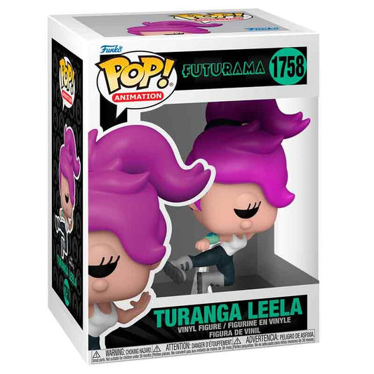 Figura Funko POP! de Turanga Leela de Futurama en caja