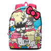 Mochila Friends Hello Kitty multicolor de 44 cm