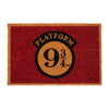 Felpudo granate de Harry Potter con emblema de la Plataforma 9¾