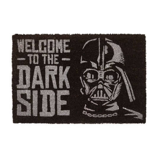 Felpudo negro Star Wars Welcome to the Dark Side con Darth Vader