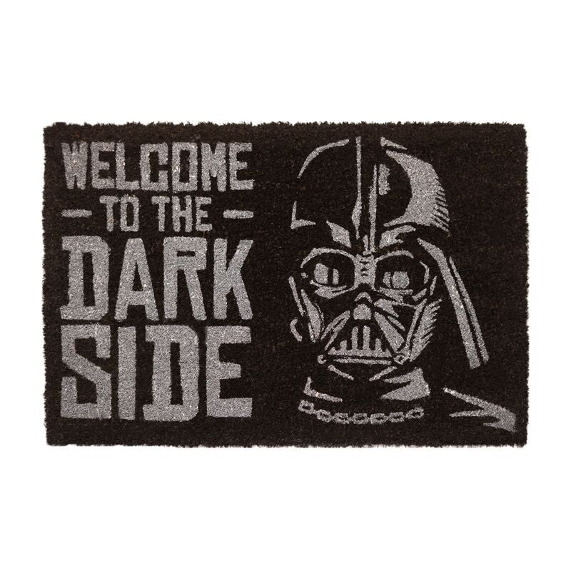 Felpudo negro Star Wars Welcome to the Dark Side con Darth Vader